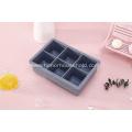 Silicone 6 Square Shape Ice Cube Tray